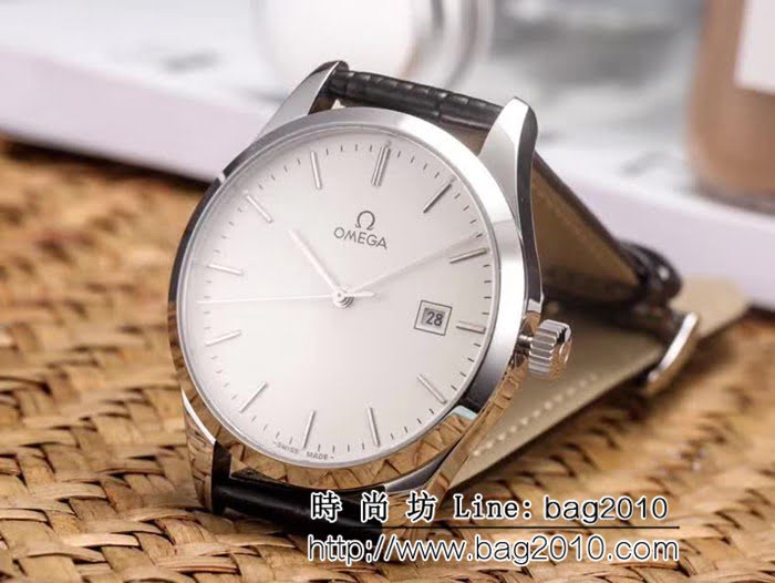 歐米茄OMEGA 經典大三針 全自動機械精品男士腕表 WSS0982